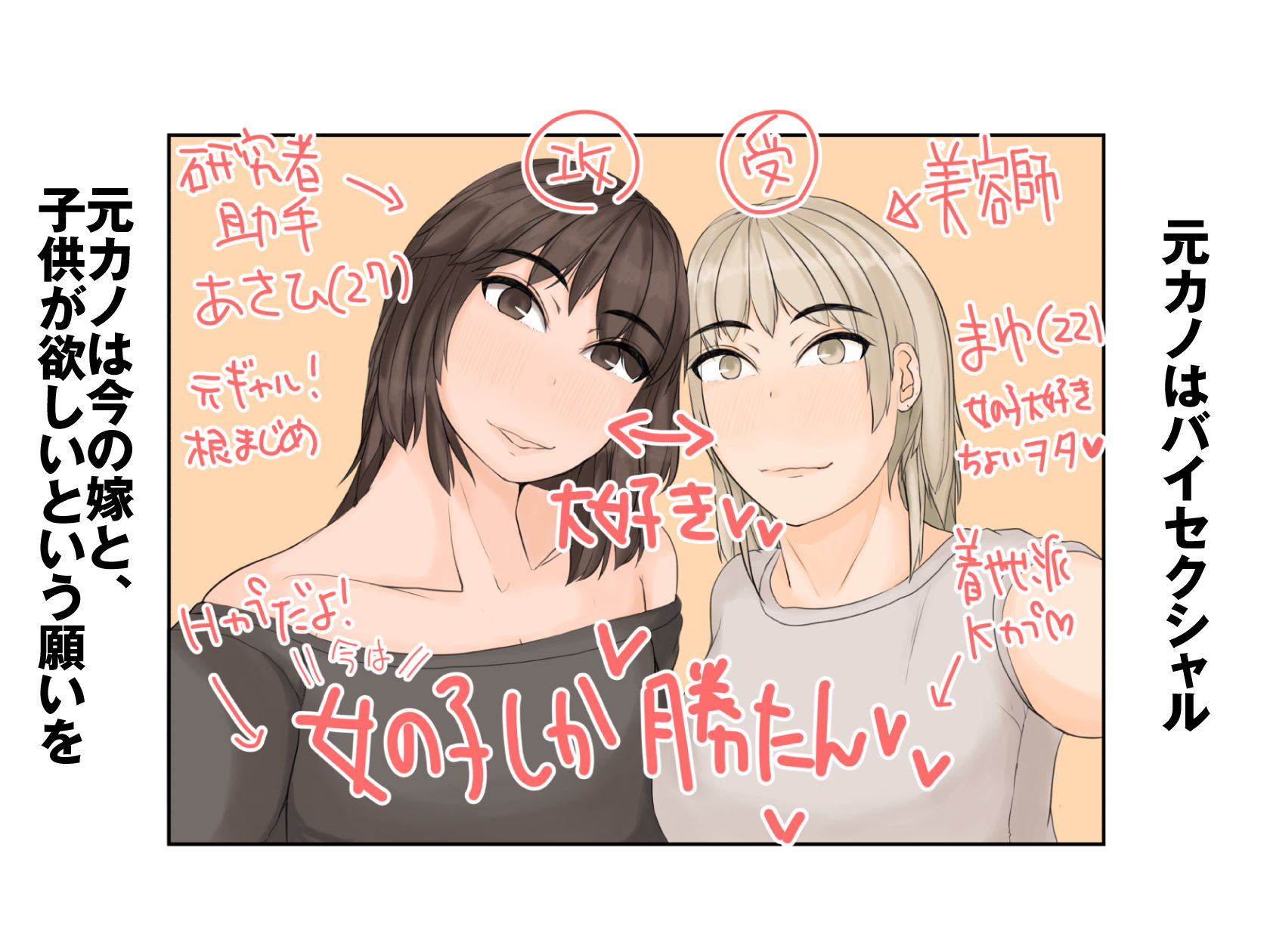 わたしたちを孕ませて？のサンプル画像3
