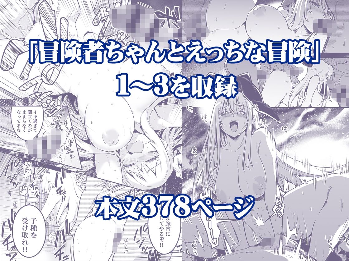 冒険者ちゃんとえっちな冒険 総集編のサンプル画像2