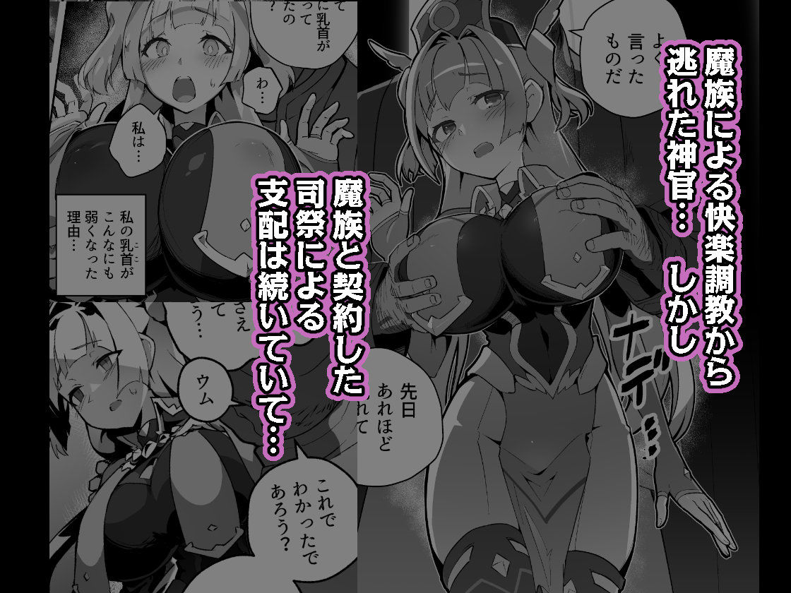 異花4 聖神官淫乳玩弄廻牢のサンプル画像1